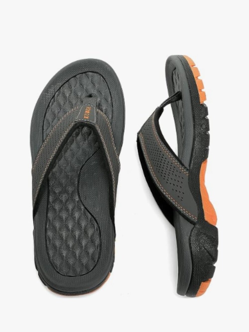 NEW - KUBUA Men's Flip Flop Sandals, Size 12